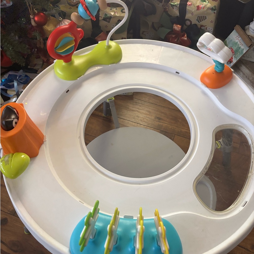 Interactive Play Center with Colorful Toys